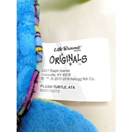 Little Brownie Bakers Originals Plush Stuffed Animal Multicolor Turtle Hatchling