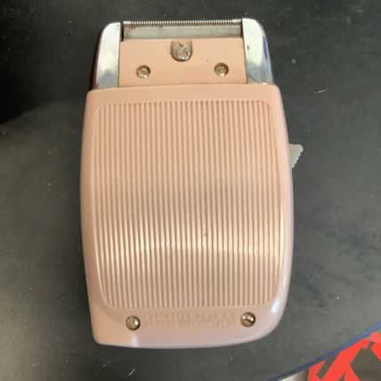 Vintage Lady Schick Electric Razor Shaver Pink, W Case And Cord WORKING B11