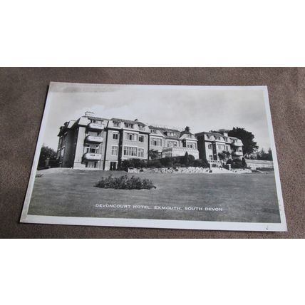 Real Photo Postcard - Devoncourt Hotel - Exmouth, Devon