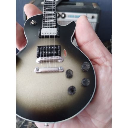 ADAM JONES -1979 GIBSON Les Paul Silverburst 1:4 Scale Replica Guitar~Axe Heaven