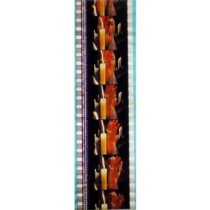 Pk DAU - A - MIX - a 021U. 1 STRIP OF 5 - 35MM FILM CELLS. (HP )