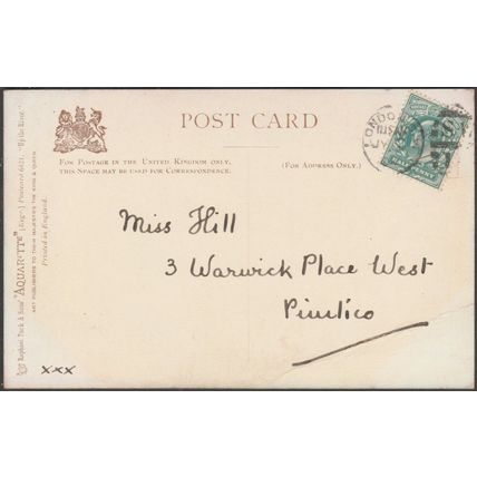The Thames, Mapledurham, Oxfordshire, 1904 - Tuck's Aquarette Postcard