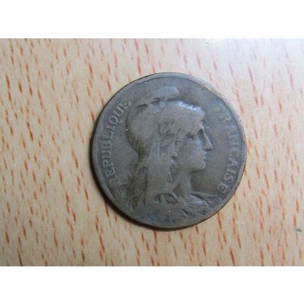 France Republic 1900 5 Centimes Coin