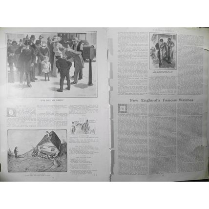 Chattanooga..Forty Years After by W. T. Smedley - Harper's Weekly, 1910 original