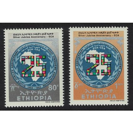 Ethiopia Economic Commission for Africa 2v 1983 MNH SG#1260-1261