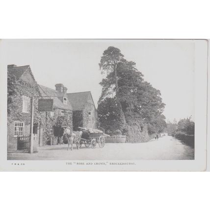 The Rose And Crown Brockenhurst Including A Horse And Cart Hampshire (QHAM505)