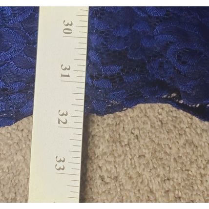 Girls Mini Royal Blue Sleeveless Dress Size Youth XL Stretch Flower Girl Prom