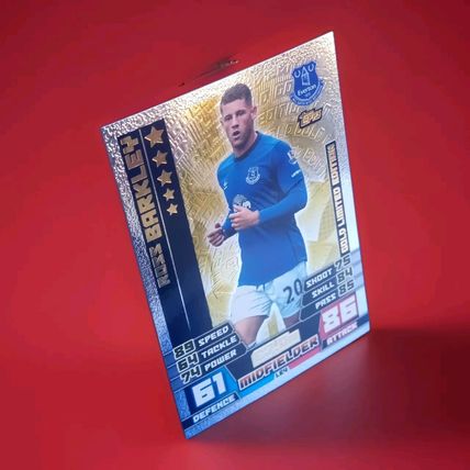 Match Attax 2014/15 ROSS BARKLEY Gold Limited Edition Card LE4