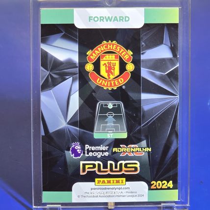 Rasmus Hojlund ULTIMATE Next Gen Card - Premier League Adrenalyn XL PLUS 2024