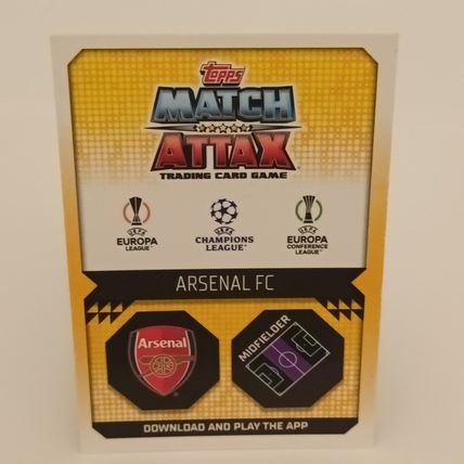 Topps Match Attax 22/23 "EMILE SMITH-ROWE" #95 Arsenal STYLER