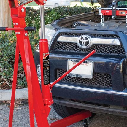 BIG RED T30806 Torin Hydraulic Long Ram Jack with Single Piston Pump and Clevis