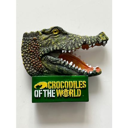 FRIDGE MAGNET - CROCODILES OF THE WORLD