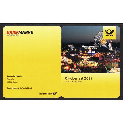GERMANY 2019: OKTOBERFEST INDIVIDUELL BOOKLET - CTO (G17)