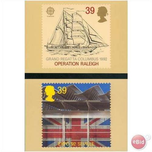 GB PHQ 1992 - Europa, International Events