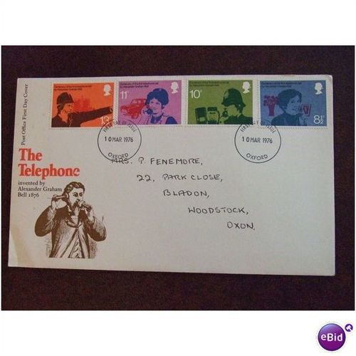1976 GB Telephone Centenary set of four fine used stamps