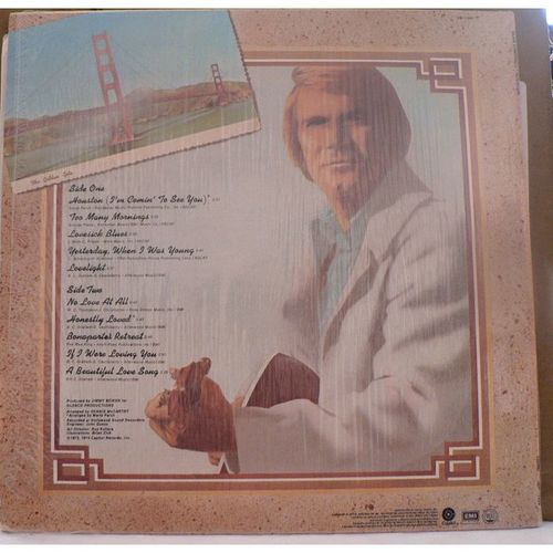 Glen Campbell - Houston (I'm Comin Home To See You) 1974 Capitol Records SW11293