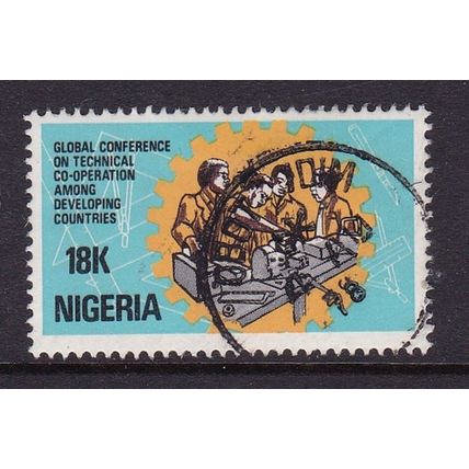 NIGERIA 1978 TECHNICAL CO-OPERATION 18K USED SG378
