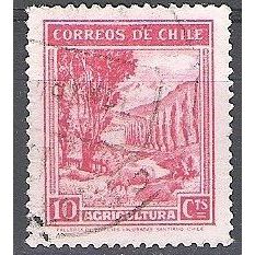 Chile 1942 Michel 309 O Cote (2005) 0.10 Euro Agriculture Cachet rond