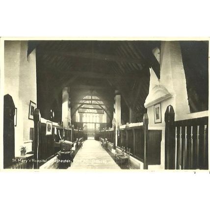 Sussex CHICHESTER St Mary's Hospital Almshouse Postcard (Milton Series)
