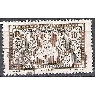 Indochine 1931 Michel 179 O Cote (2006) 0.30 € Angkor danseuse Cachet rond
