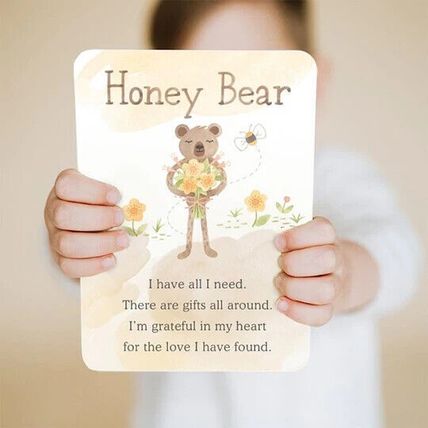 NEW - Slumber Kins Honey Bear Kin Plush toy Bear- Gratitude*