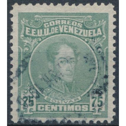 Bolivar: 75c - Venezuela 1915 - F H - MiNr 103