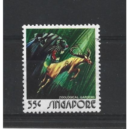 Singapore.SG227 35c Leopard and Thamin.Fine Used.Jun25