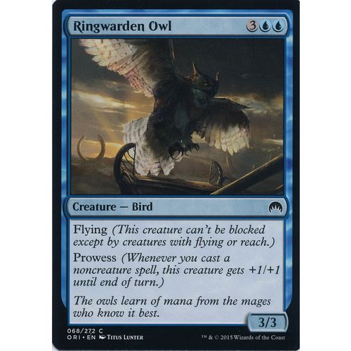 Magic the Gathering MTG Origins 68/272 Ringwarden Owl