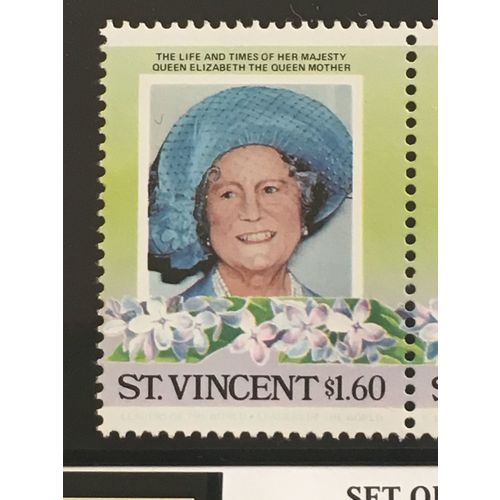 St Vincent 1985 Queen Elizabeth Mother $1.60 Unmounted Mint NM SG916 Sc864 stamp