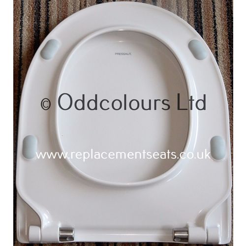 Pressalit 300 Slim Soft Close Seat, cover and hinges 1014000 DG6999