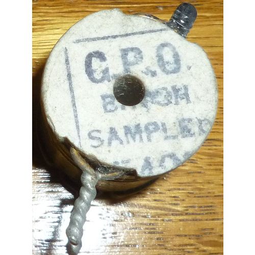 Resistor Wirewound Ceramic former 1k Ohm vintage GPO 4030CZ