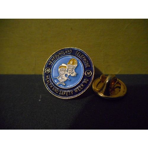 Newfoundland Telephone Health and Safety Lapel Pin
