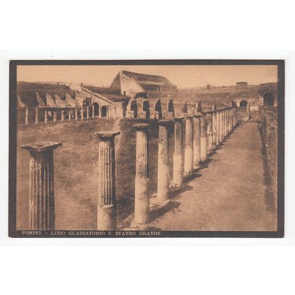 Roman Ruins Ancient City of Pompeii Postcard Italy 170