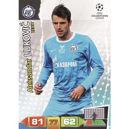Adrenalyn XL Champions League 2011/2012 Aleksandar Lukovic Zenit