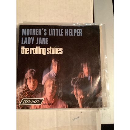 Rolling Stones.Mothers Little Helper./ Lady Jane..London.902 ..45 RPM