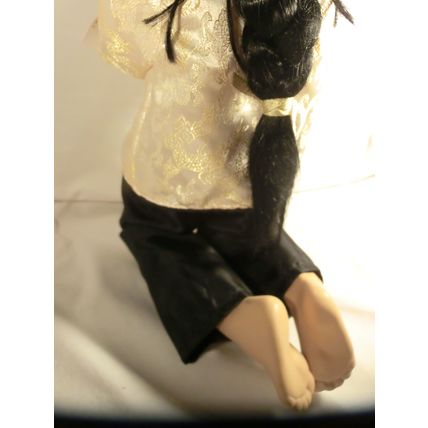 Paradise Galleries Kelly RuBert Golden Orchid Porcelain 14" Asian Doll*