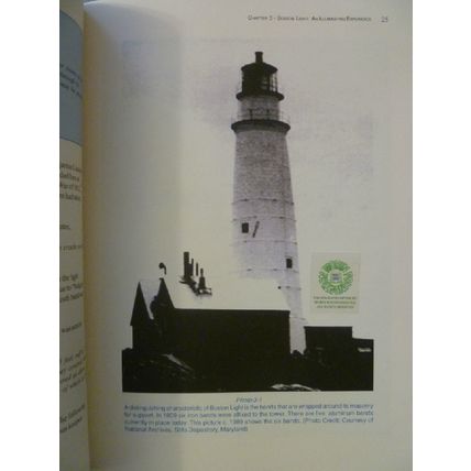 SIGNED BOSTON LIGHT A HISTORICAL PERSPECTIVE by SNOWMAN & THOMSON illustrated