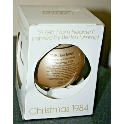 Schmid "A Gift From Heaven" Inspired by Berta Hummel Christmas 1984 Ornament