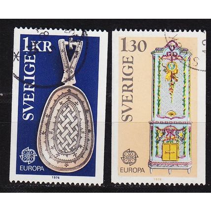 SCHWEDEN SVERIGE [1976] MiNr 0943-44 ( O/used ) CEPT