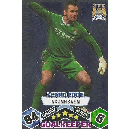 Match Attax Extra 2009/10 Collection: I-Card, Manchester City - Given