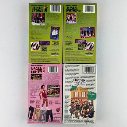 Richard Simmons Fitness Exercise Groovin' Dancin' & Tonin' VHS 4 Tape Lot #2