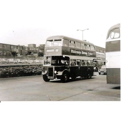 Black & White Photograph of Exeter Corporation Transport - UFJ 299