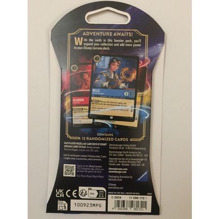 NEW Disney Lorcana Trading Card Game Blaster Packs - 48 Cards