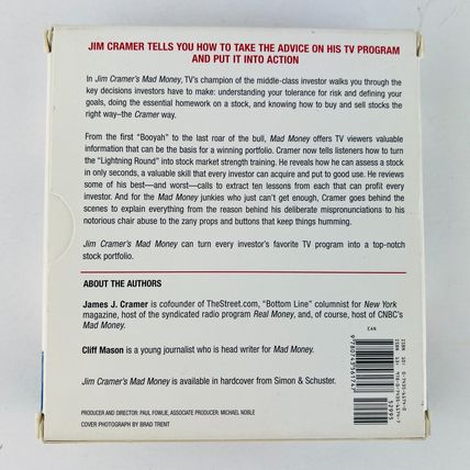 Jim Cramer Mad Money - Watch TV, Get Rich Audiobook CD Set