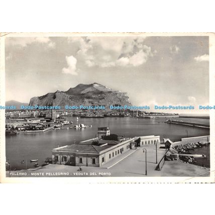 D026432 Palermo. Monte Pellegrino. Veduta del Porto. View of the harbour. Fotoce