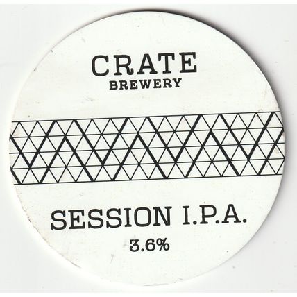 USED KEG CLIP FRONT - CRATE BREWERY - SESSION IPA