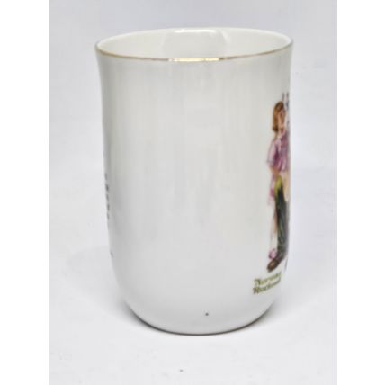 1982 Norman Rockwell Collector Cup - The Toymaker