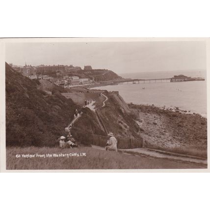 E963 VENTNOR FROM THE WESTERN CLIFFS