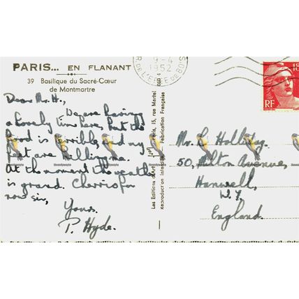 Paris En Flanant, Basilique Du Sacre Coeur Montmartre, 39 Yvon Postcard, 1952