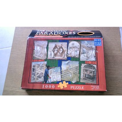 THE FANTASTIC PARADOXES of SANDRO DEL-PRETE Jigsaw Puzzle (1000 Piece) 2000
